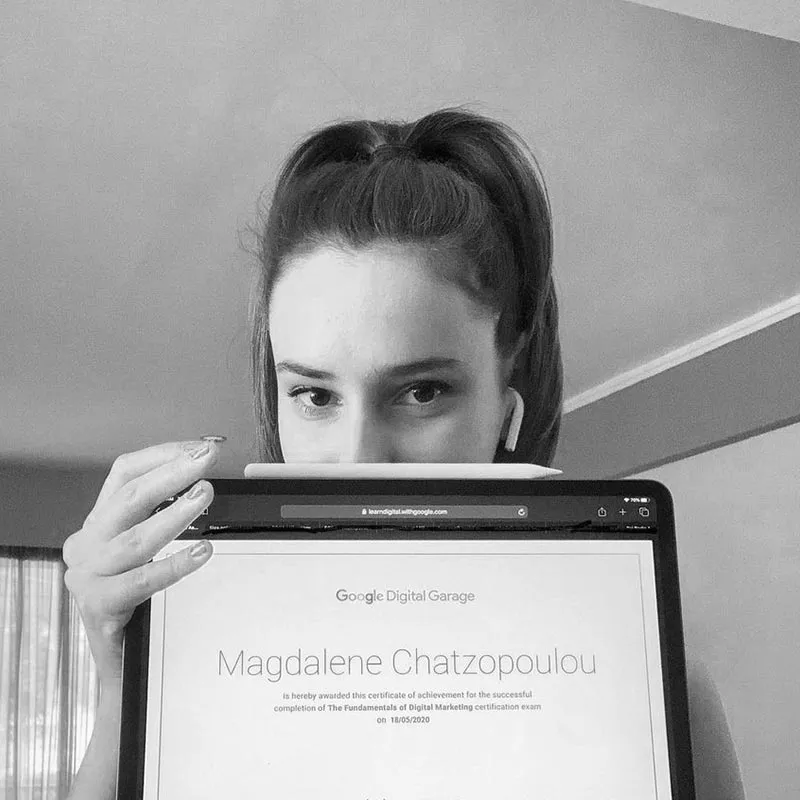 Copywriter Magda Chatzopoulou